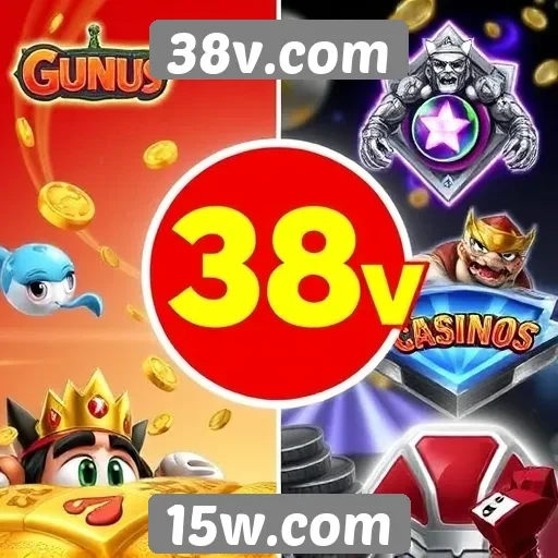 Comparativo entre jogos populares em 38v.com