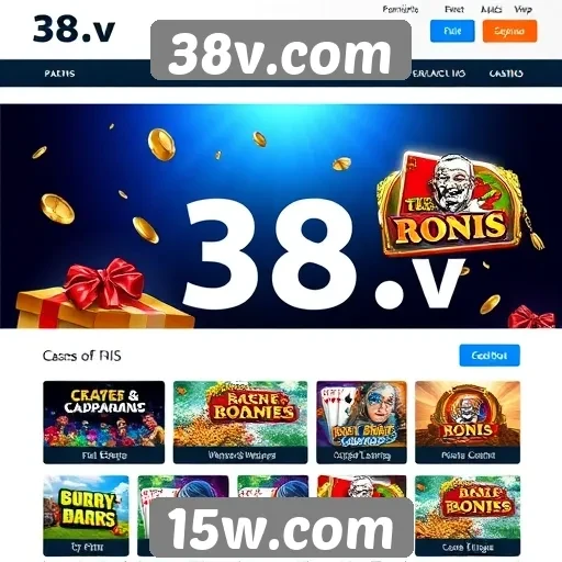Características principais do site de jogos 38v.com