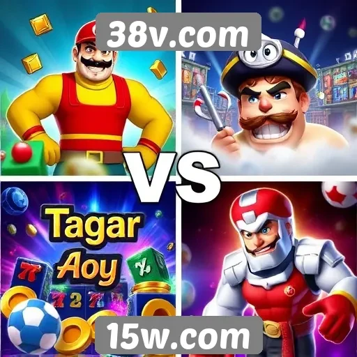 Comparação de jogos populares no 38v.com